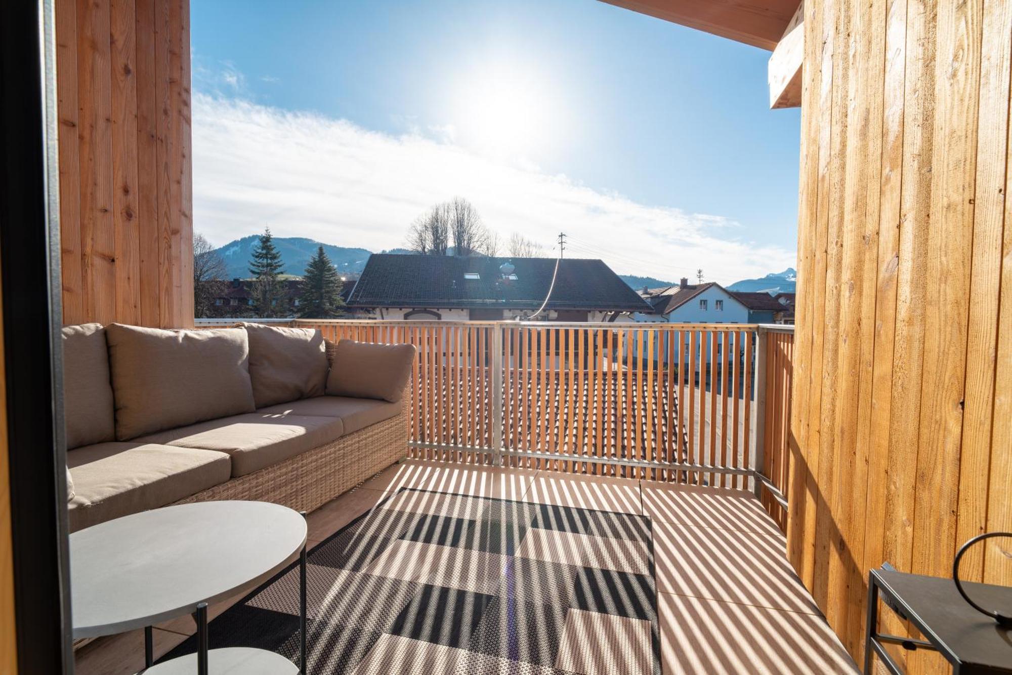 Neu! Auszeit In Der Bergen Apartment Wertach Luaran gambar